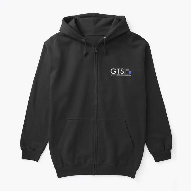 Zipped GTSI Hoodie (Black)